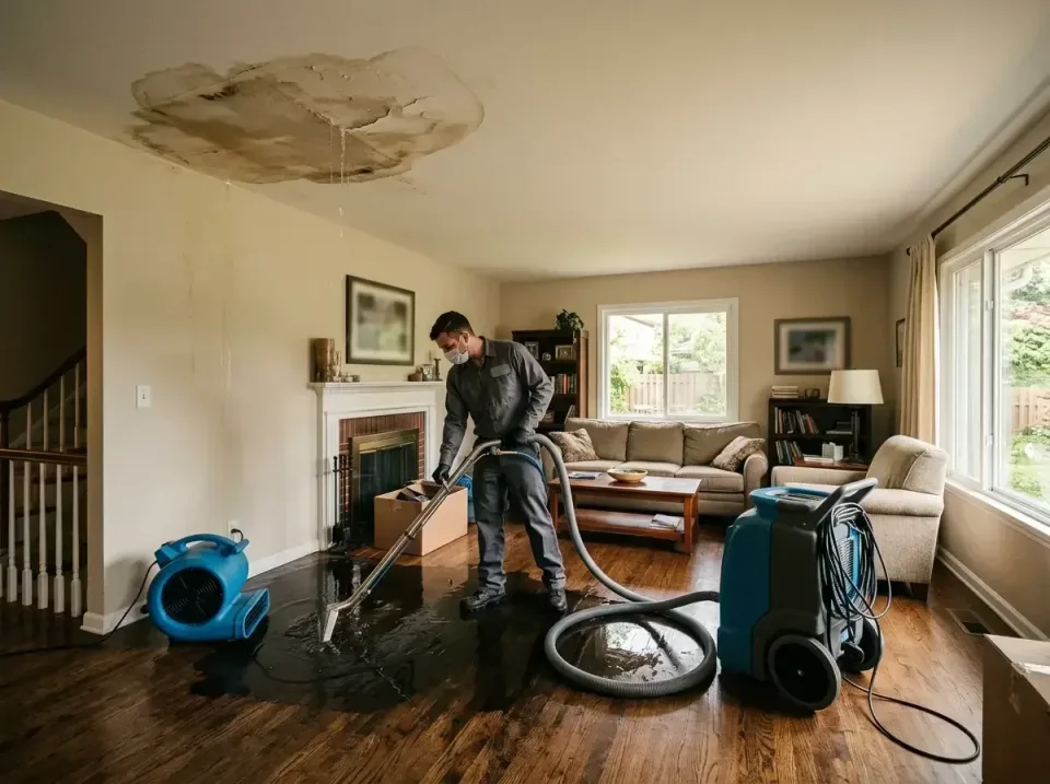 attic-pipe-burst-ceiling-drip-008 — frequently asked questions, Water Damage Restoration & Carpet Care in Sebastian, FL